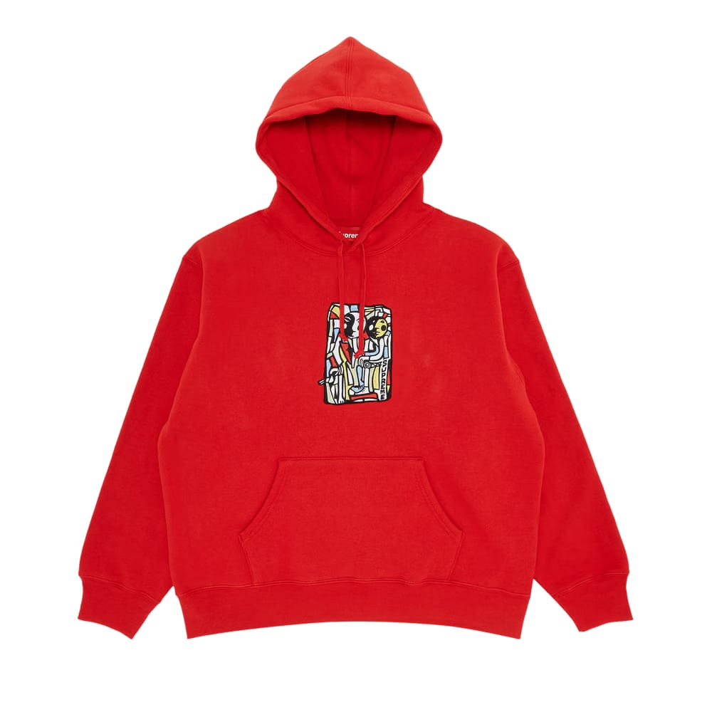 Supreme Neil Blender Mosaic Hoodie Burnt Red
