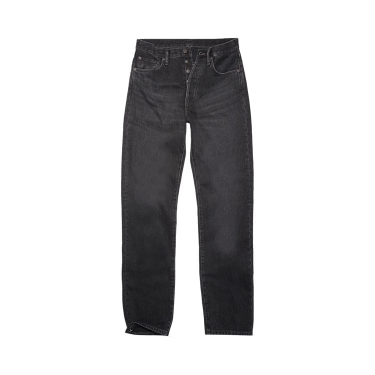 Acne Studios Classic Fit Jeans Black