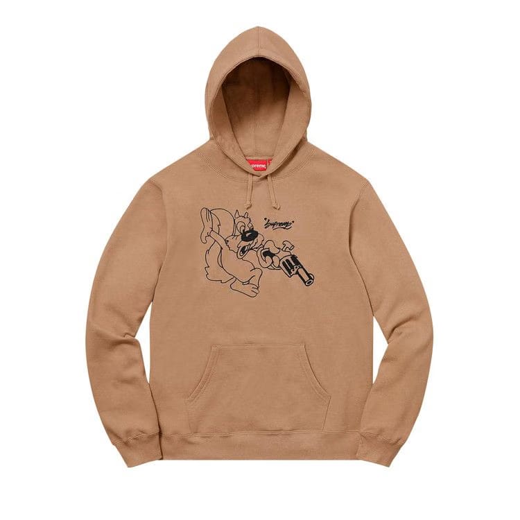Supreme Lee Hoodie Light Brown