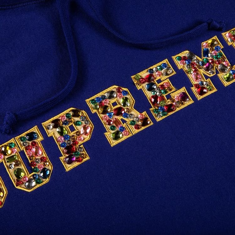 Supreme Jewels Hoodie Dark Royal