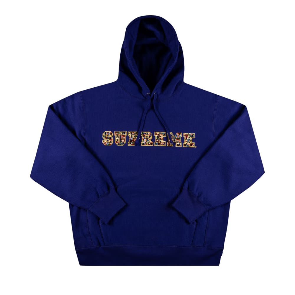 Supreme Jewels Hoodie Dark Royal