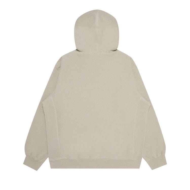 Supreme Raised Handstyle Hoodie Dark Taupe