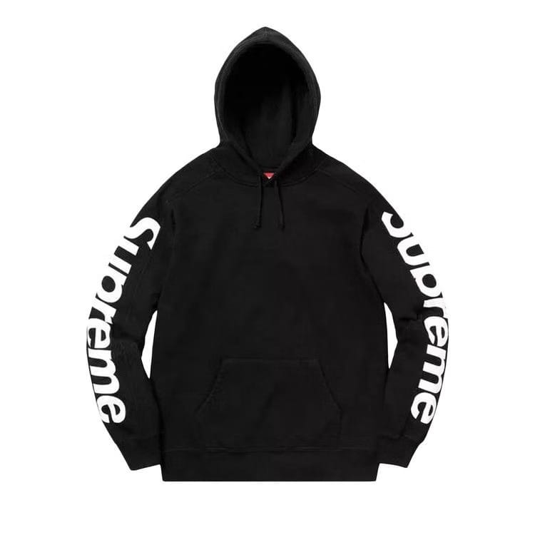 Supreme Sideline Hoodie Black