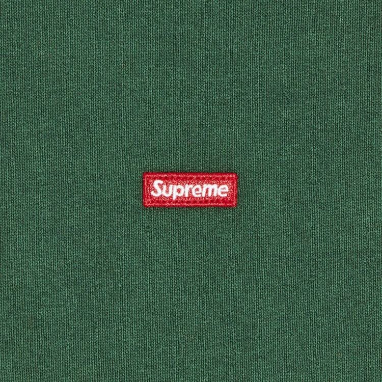 Supreme Small Box Zip Up Hoodie Pine