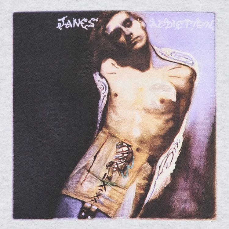 Supreme x Jane's Addiction Hoodie Ash Grey