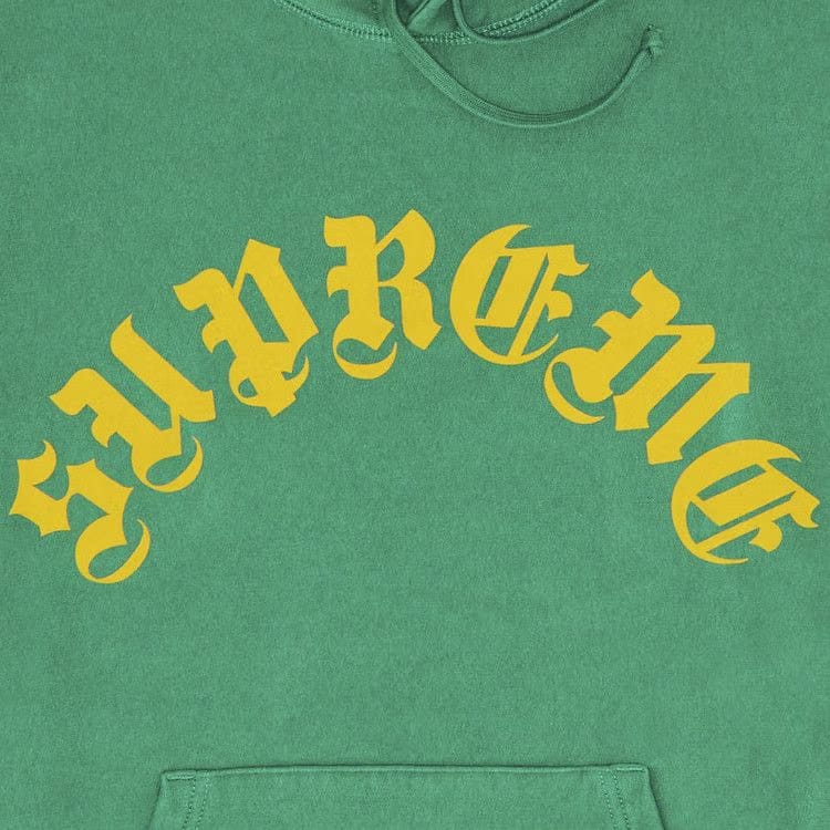 Supreme Printed Arc Hoodie Light Pine