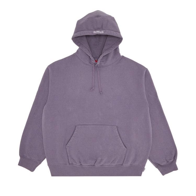 Supreme Paint Hoodie Dusty Purple