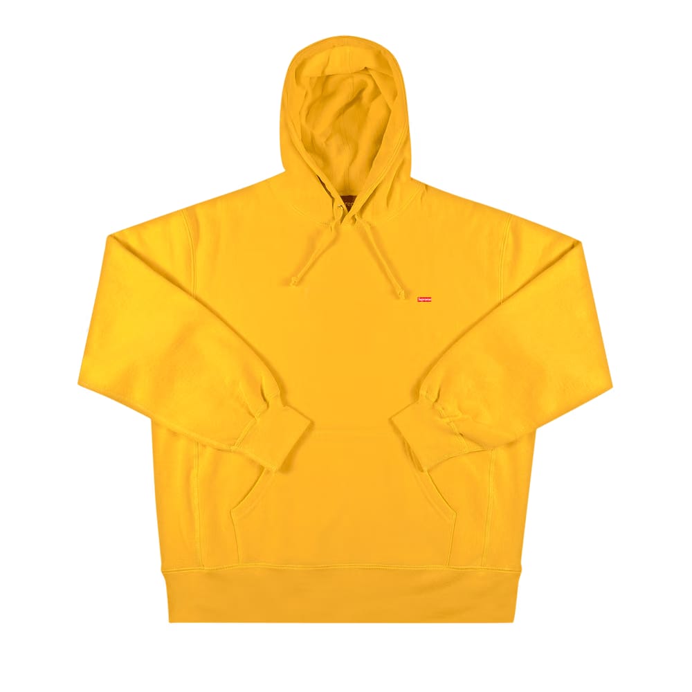 Supreme Enamel Small Box Hoodie Bright Gold