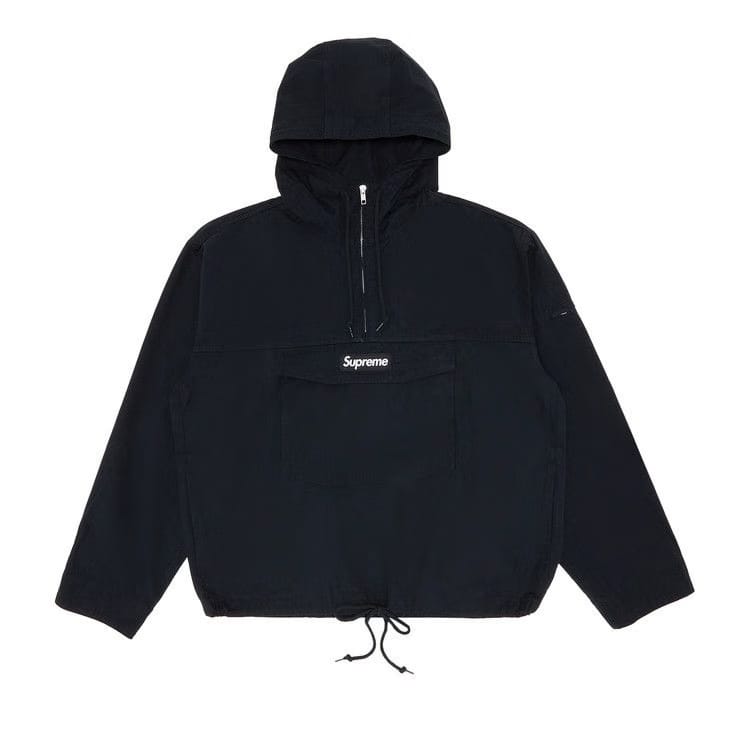 Supreme Cotton Utility Anorak Black