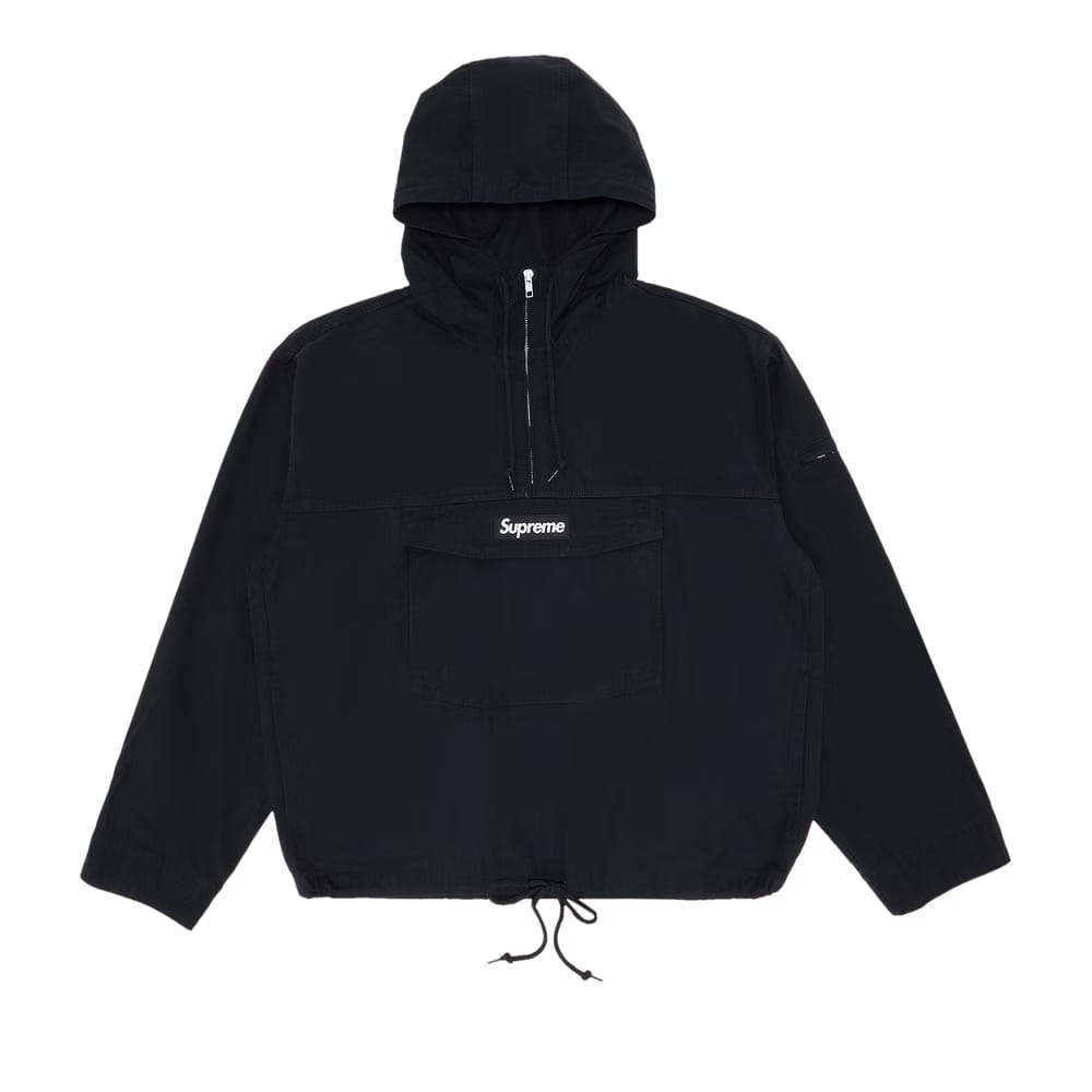 Supreme Cotton Utility Anorak Black