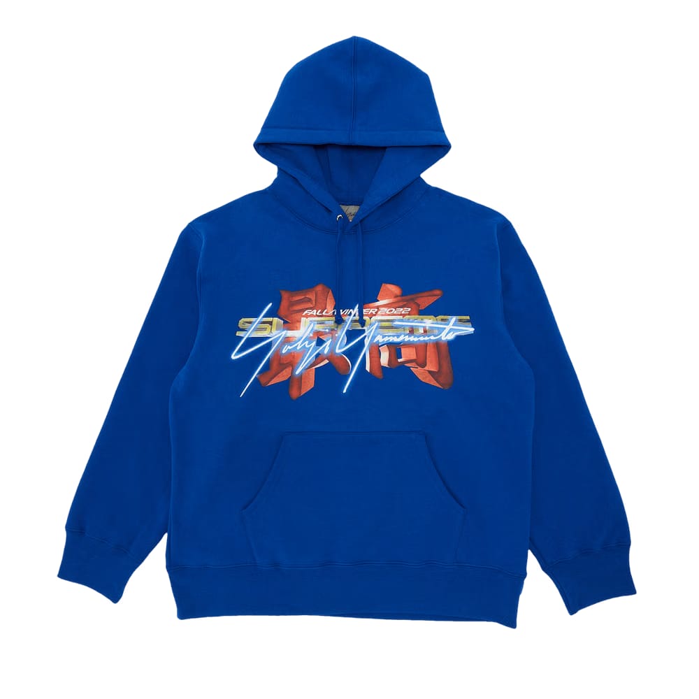 Supreme x Yohji Yamamoto x TEKKEN Hoodie Royal