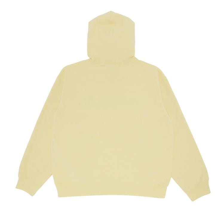 Supreme Script Hoodie Light Yellow