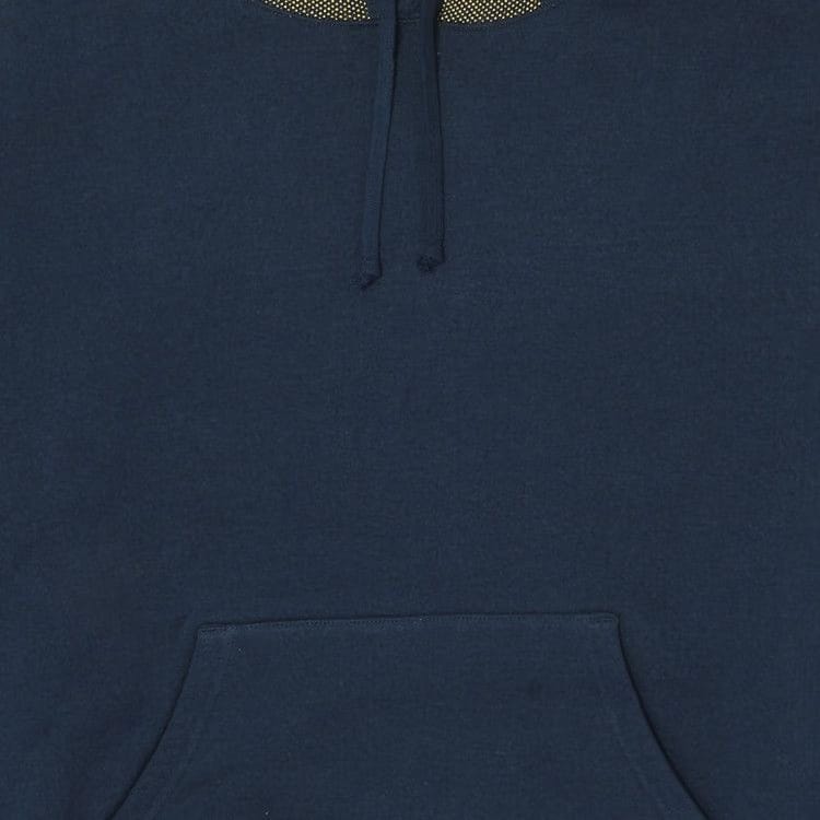 Supreme Jacquard Stripe Hoodie Navy