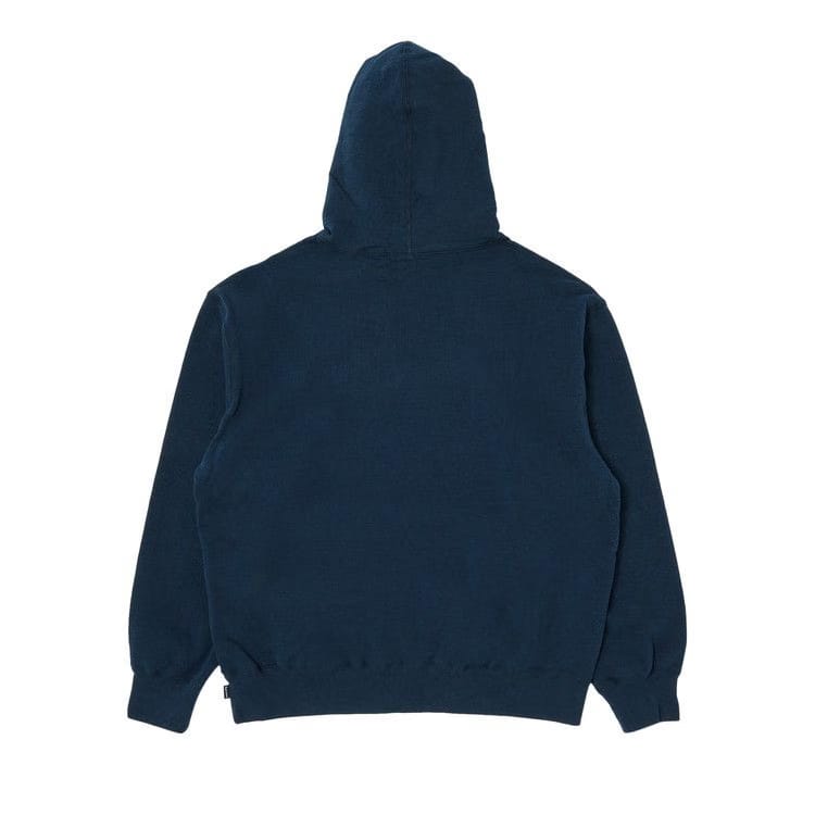 Supreme Jacquard Stripe Hoodie Navy