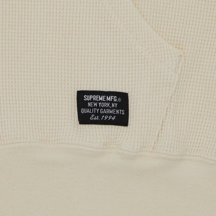 Supreme Hooded Zip Up Thermal Natural