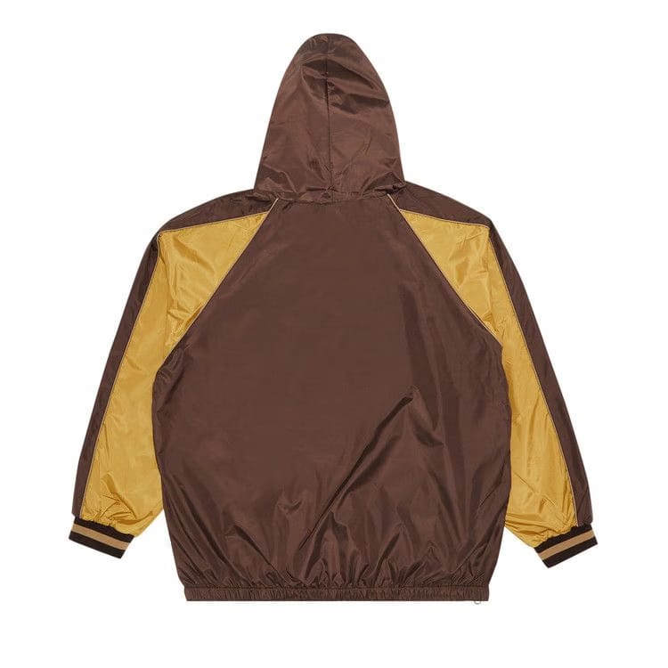 Supreme Hooded Warm Up Pullover Brown