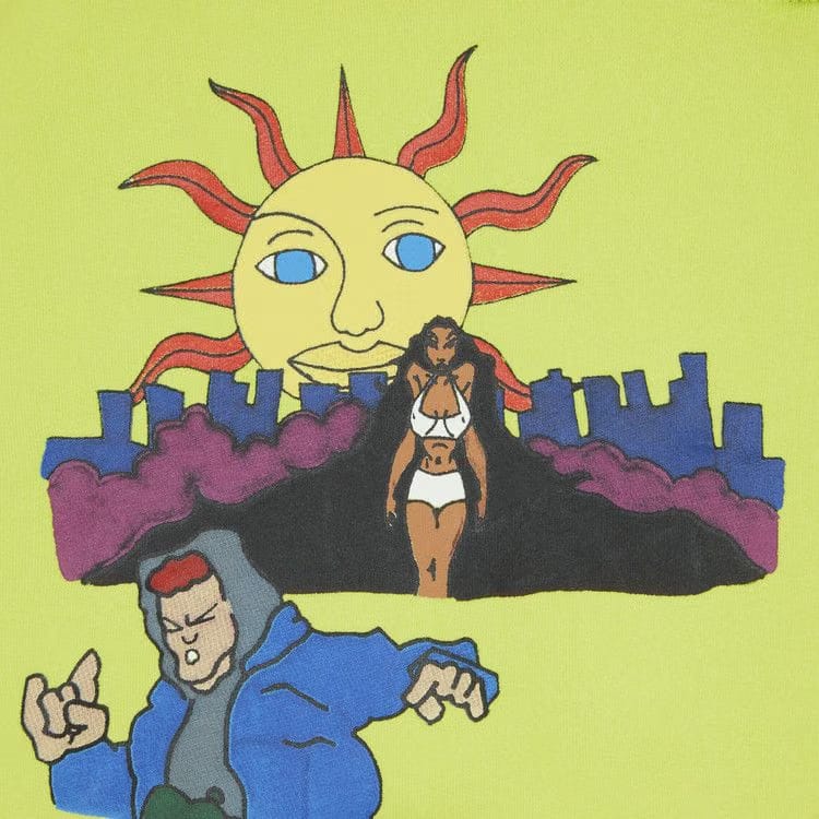 Supreme Sunrise Hoodie Acid Green