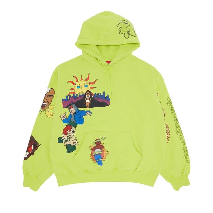 Supreme Sunrise Hoodie Acid Green