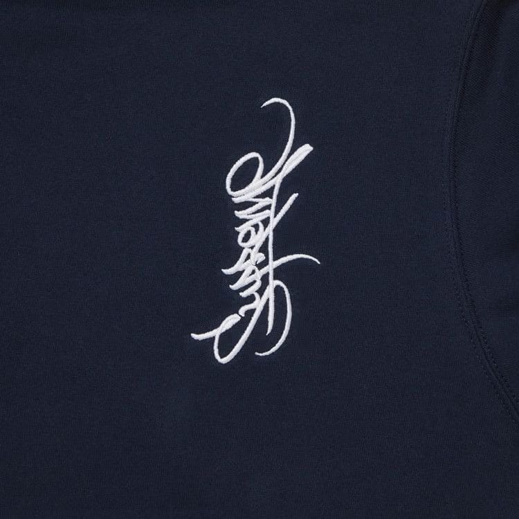 Supreme Tag Hoodie Navy