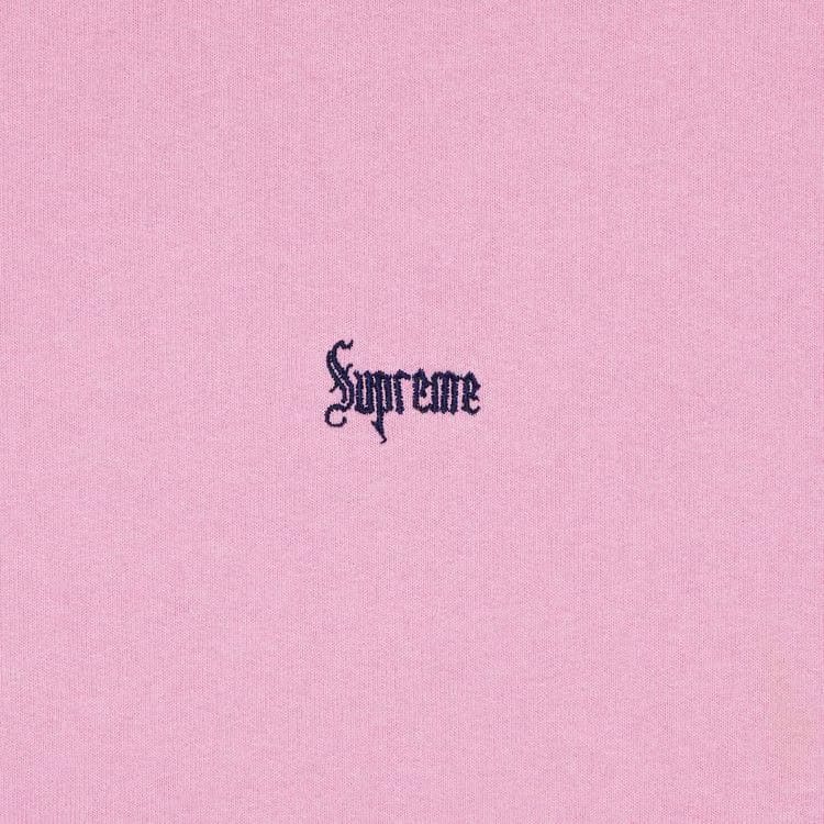 Supreme Micro Logo Hoodie Pink
