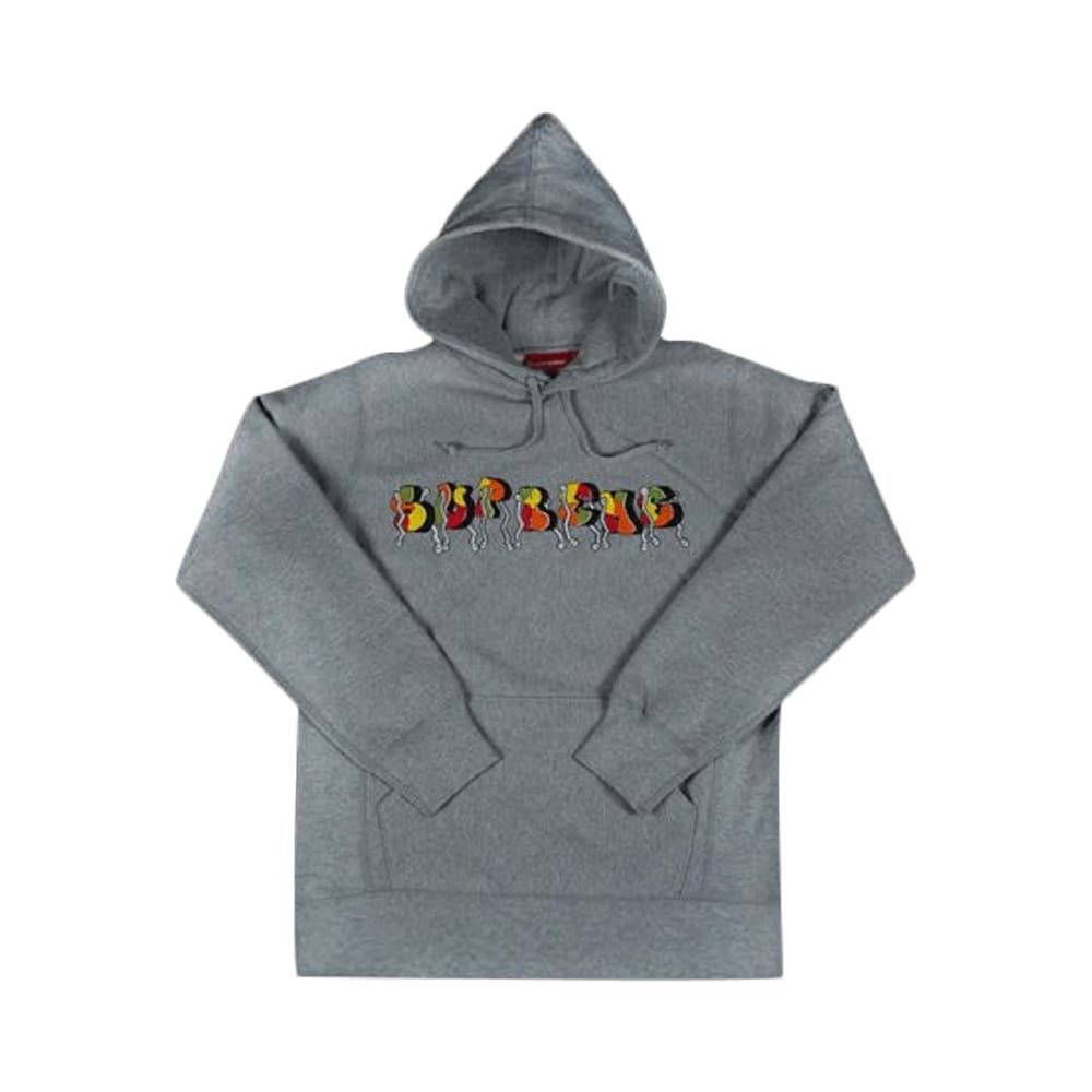 Supreme Blade Whole Car Hoodie Grey