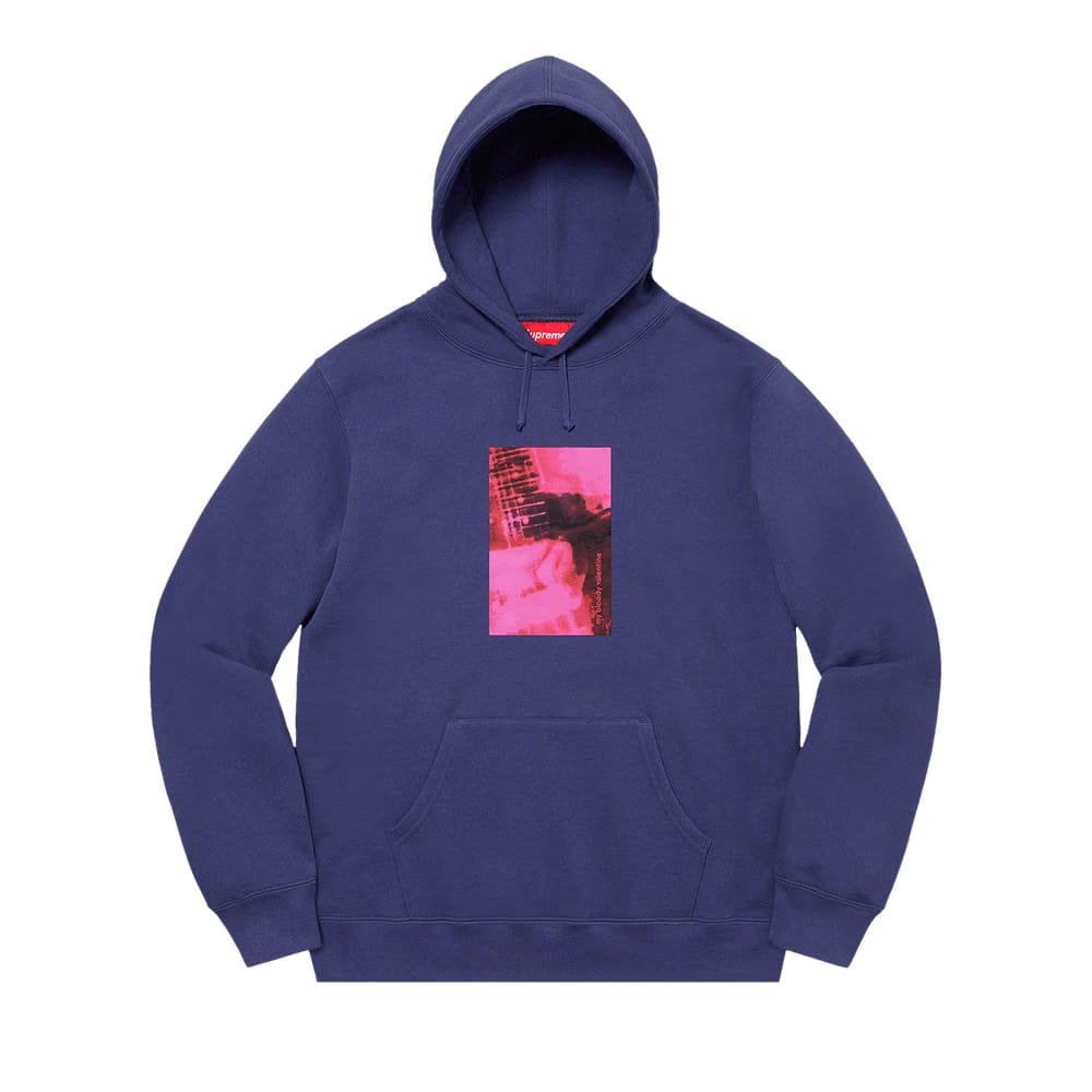 Supreme x My Bloody Valentine Hoodie Washed Navy