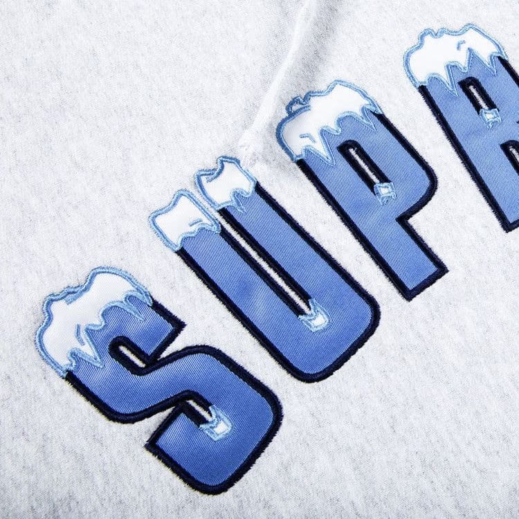 Supreme Icy Arc Hoodie Ash Grey