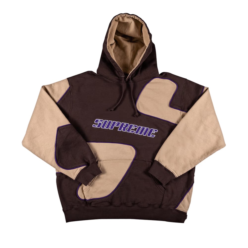 Supreme Big S Hoodie Brown