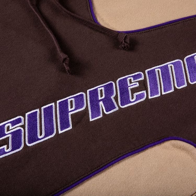 Supreme Big S Hoodie Brown