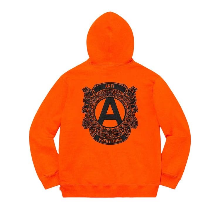 Supreme Spray Hoodie Orange