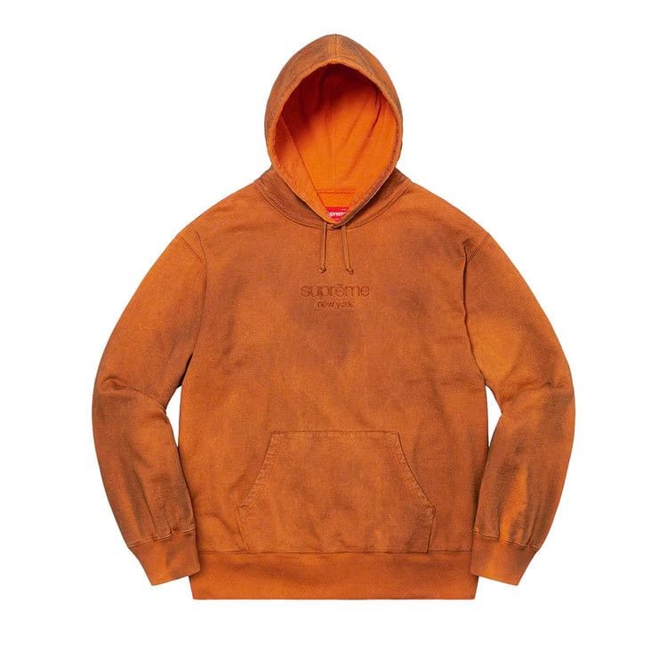 Supreme Spray Hoodie Orange