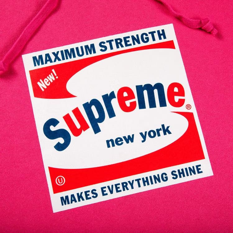 Supreme Shine Hoodie Magenta