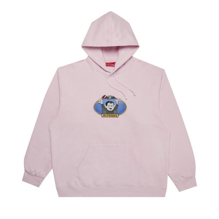 Supreme Vampire Boy Hoodie Light Pink