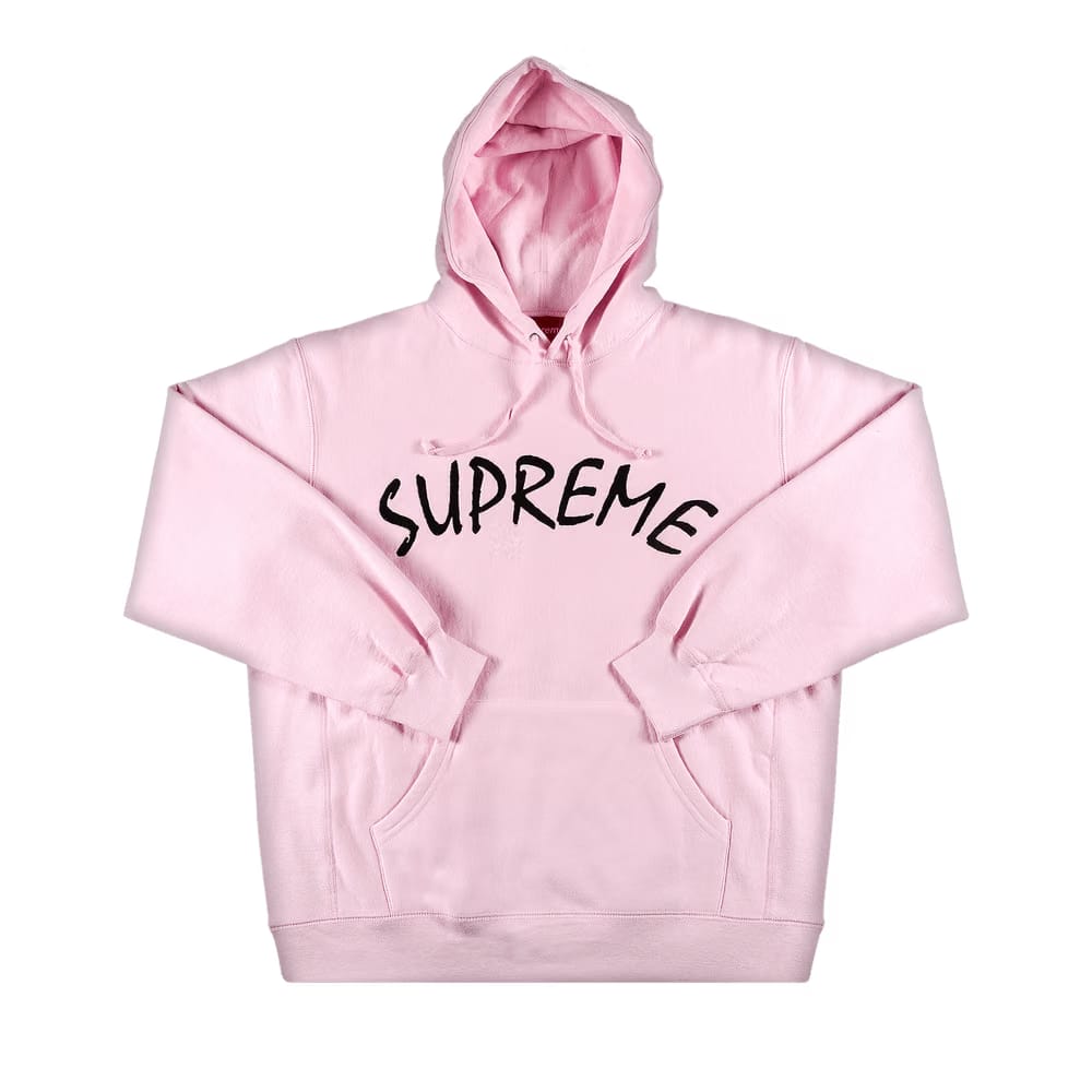 Supreme FTP Arc Hoodie Light Pink