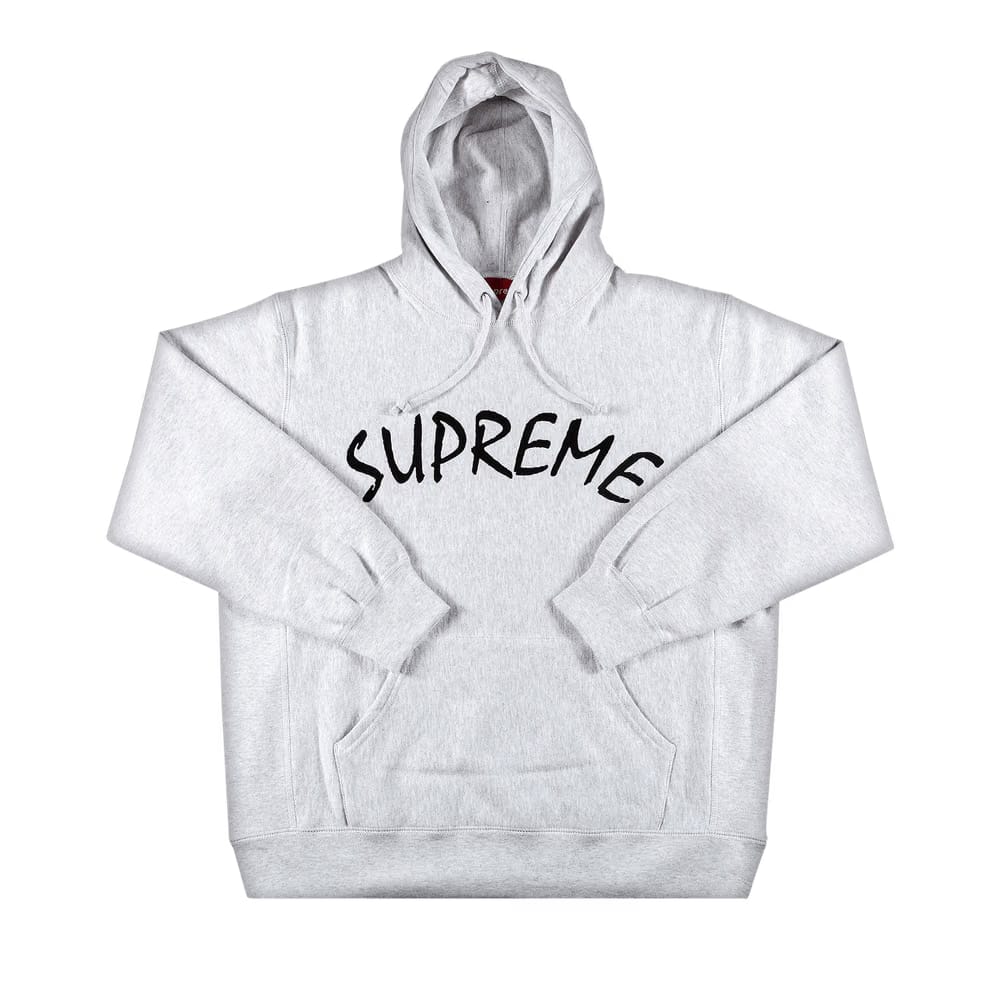 Supreme FTP Arc Hoodie Ash Grey