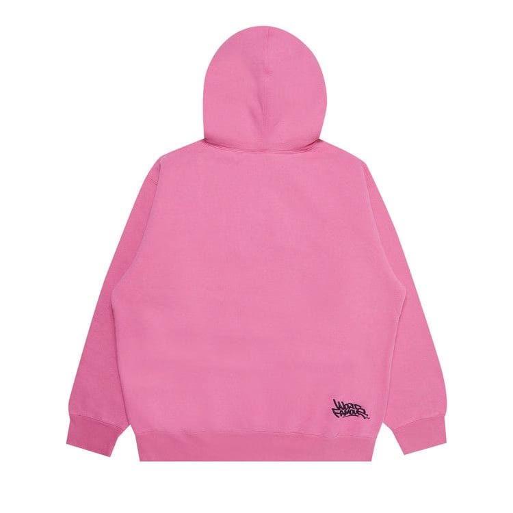 Supreme Handstyle Hoodie Magenta
