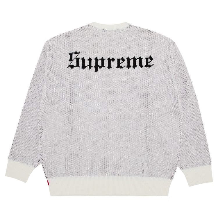 Supreme Snow White Sweater White