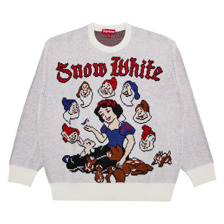 Supreme Snow White Sweater White