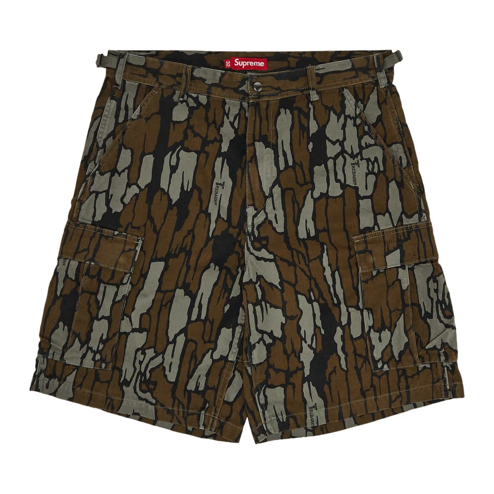 Supreme Cargo Shorts Mossy Oak Trebark Camo