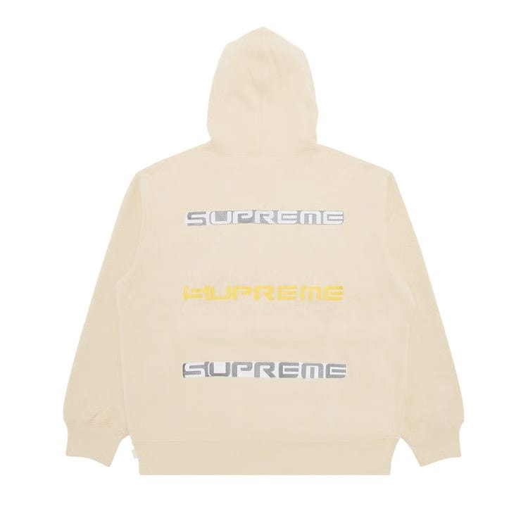 Supreme AOI Stacked Hoodie Dark Natural
