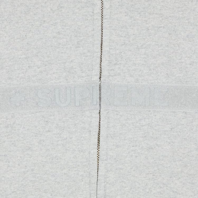 Supreme x Martithé + François Girbaud Zip Up Hoodie Heather Grey