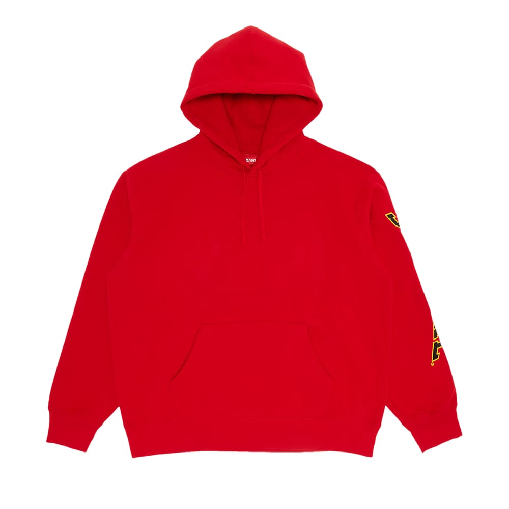 Supreme Sleeve Arc Hoodie Red