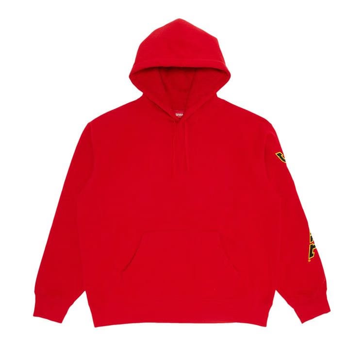 Supreme Sleeve Arc Hoodie Red