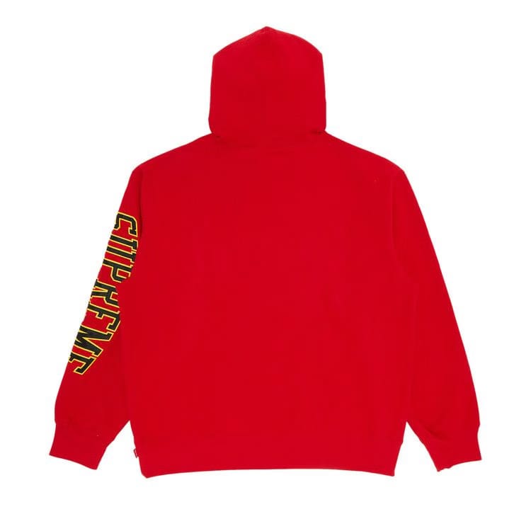 Supreme Sleeve Arc Hoodie Red