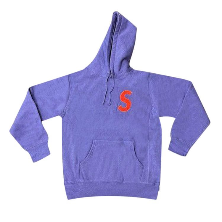 Supreme S Logo Hoodie Light Violet