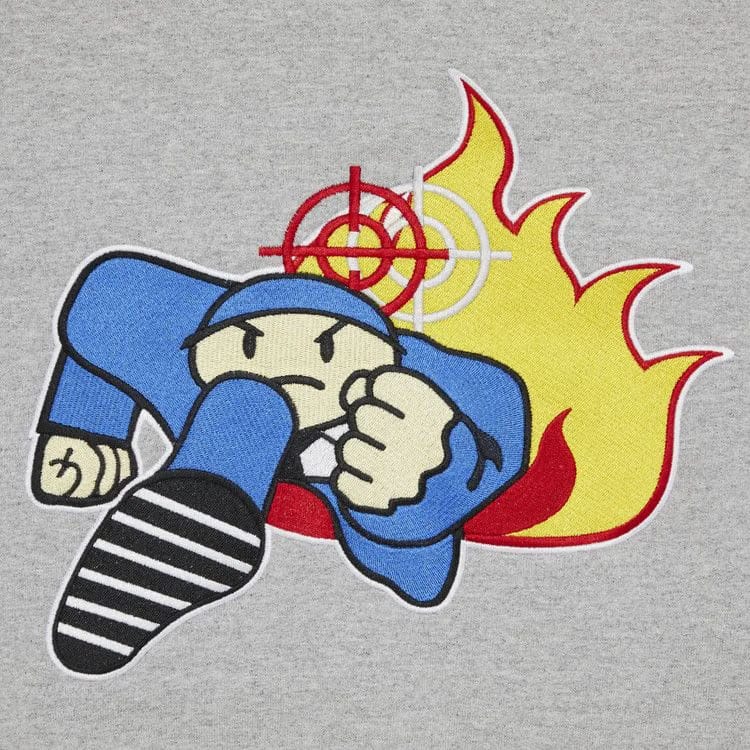 Supreme x Duck Down Records Hoodie Heather Grey