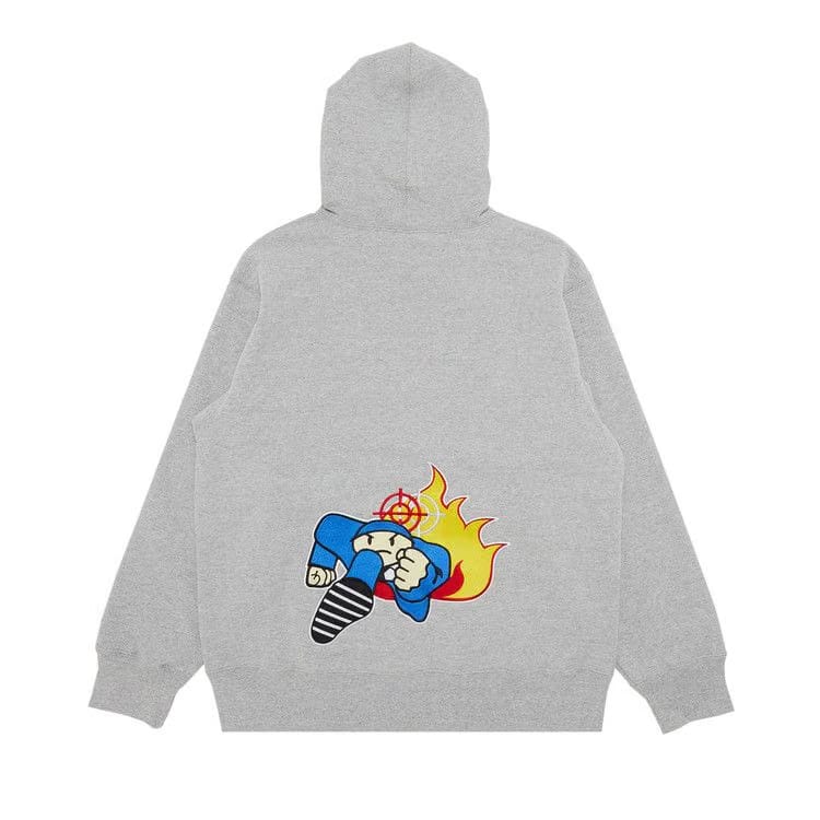 Supreme x Duck Down Records Hoodie Heather Grey