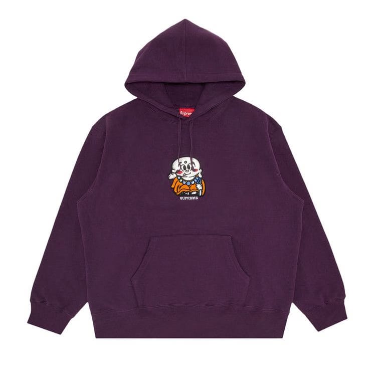 Supreme AOI Buddha Hoodie Eggplant