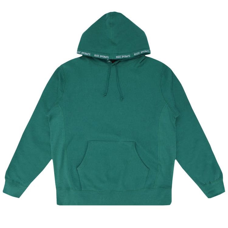 Supreme Channel Hoodie Light Pine