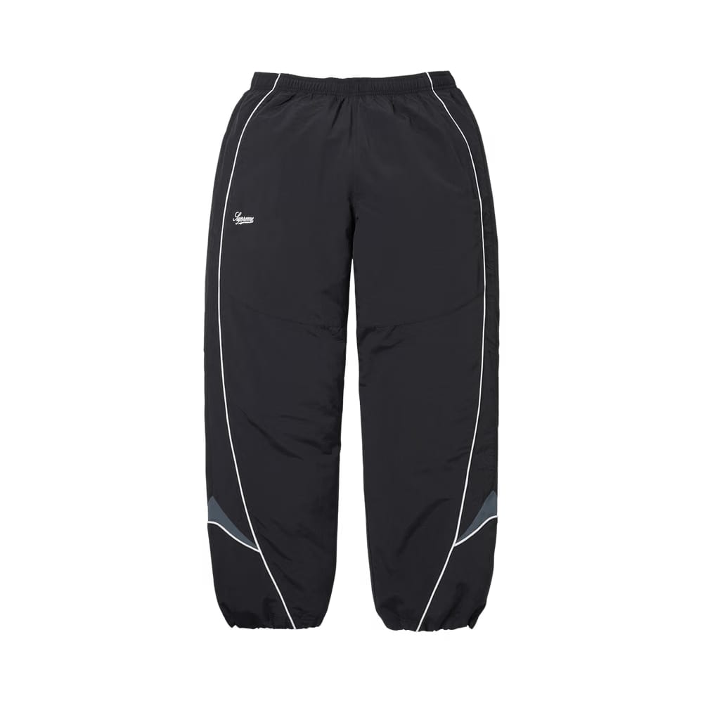 Supreme Contrast Piping Track Pant Black